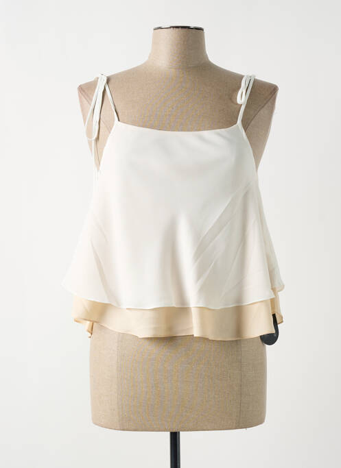 Top beige GIA VENTOLA pour femme