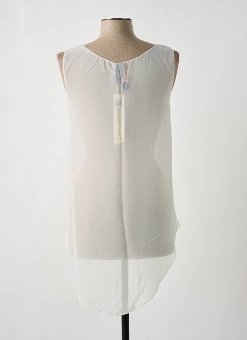 Top blanc GIA VENTOLA pour femme