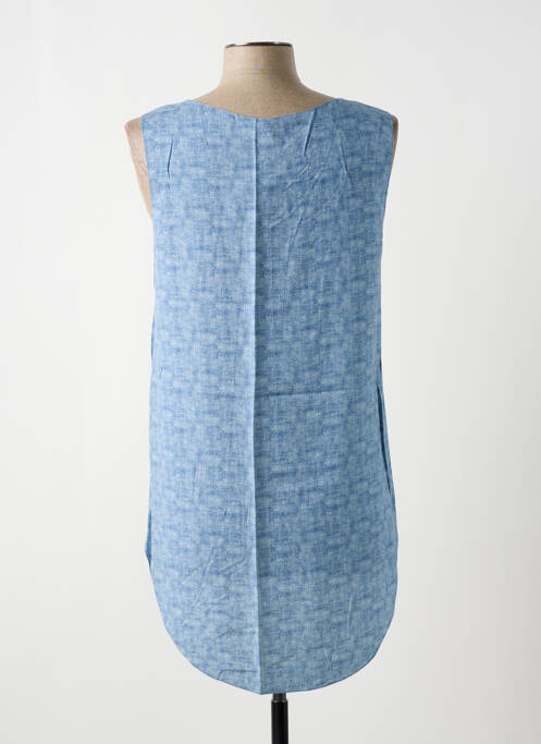 Top bleu GIA VENTOLA pour femme