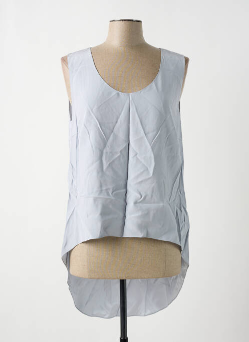 Top gris GIA VENTOLA pour femme