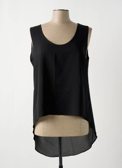 Top noir GIA VENTOLA pour femme