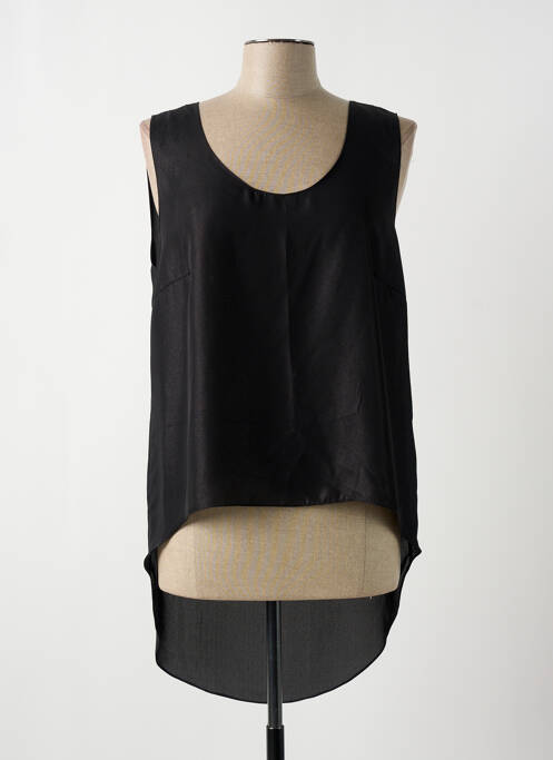 Top noir GIA VENTOLA pour femme