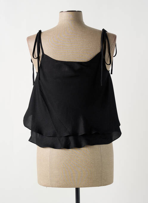 Top noir GIA VENTOLA pour femme