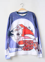 Sweat-shirt bleu SANS MARQUE pour femme seconde vue