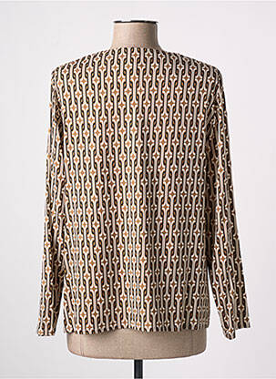 T-shirt manches longues manches longues beige FRANCE RIVOIRE femme