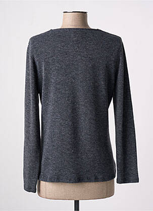 Pull tissage chiné manches longues gris NAYAT femme