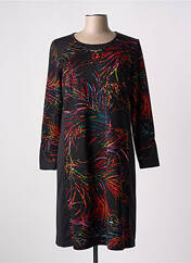 Robe mi-longue noir FRANCE RIVOIRE pour femme seconde vue