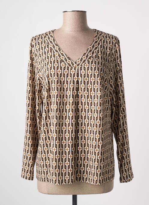 T-shirt beige FRANCE RIVOIRE pour femme