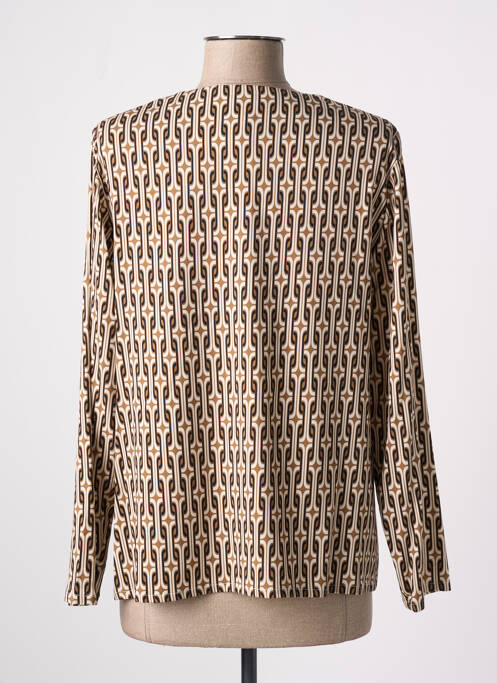 T-shirt beige FRANCE RIVOIRE pour femme