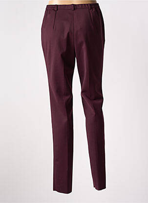 Pantalon slim taille haute taille haute violet CHRISTIAN MARRY femme