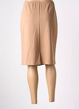 Jupe mi-longue stretch beige SOMMERMANN femme