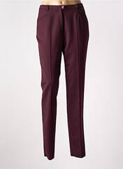 Pantalon slim violet CHRISTIAN MARRY pour femme seconde vue