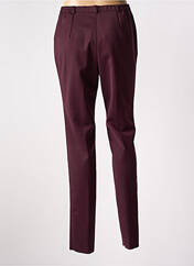 Pantalon slim violet CHRISTIAN MARRY pour femme seconde vue
