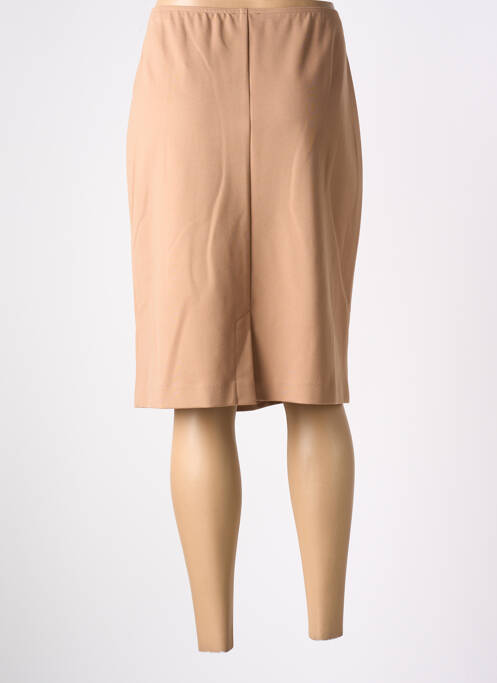 Jupe mi-longue beige SOMMERMANN pour femme