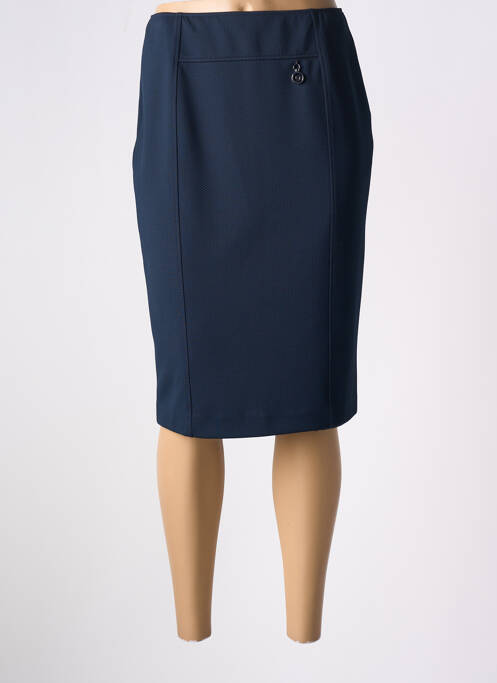 Jupe mi-longue bleu SOMMERMANN pour femme