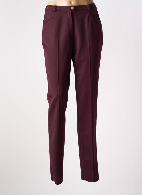 Pantalon slim violet CHRISTIAN MARRY pour femme