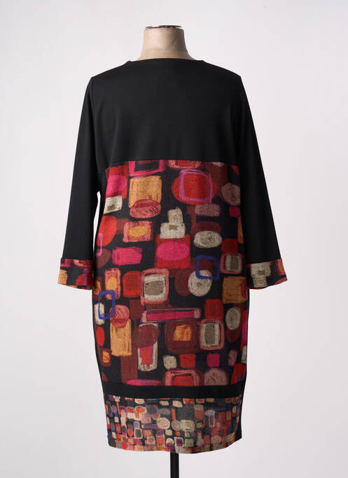Robe mi-longue noir FRANCE RIVOIRE pour femme