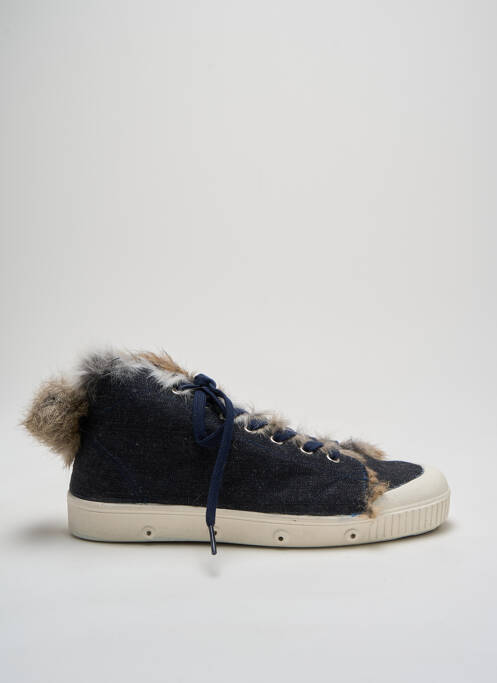 Baskets bleu SPRING COURT pour femme
