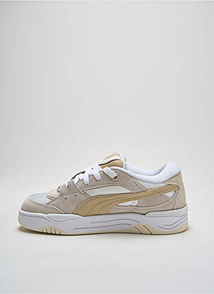 Baskets bout rond talon plat jusqu'à 3cm beige PUMA femme