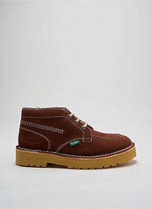 Bottines/boots nubuck talon bas marron KICKERS homme