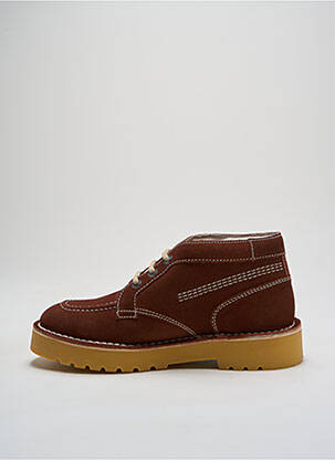Bottines/boots nubuck talon bas marron KICKERS homme