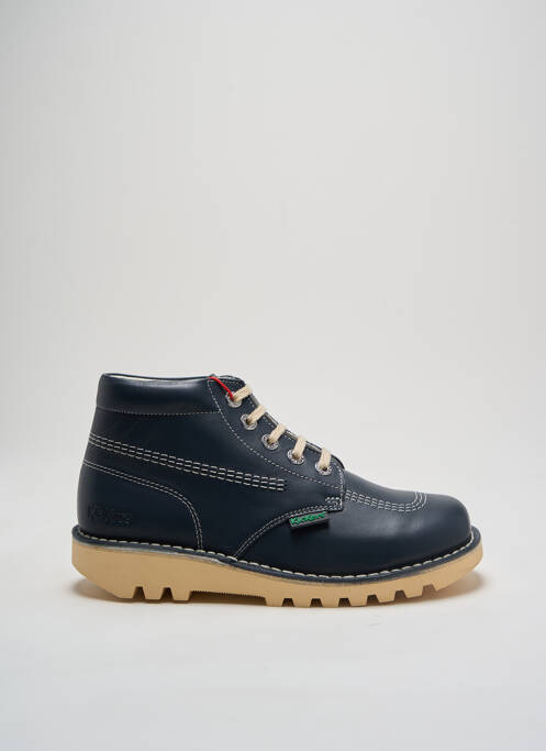 Baskets bleu KICKERS pour unisexe