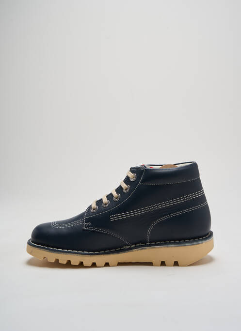 Baskets bleu KICKERS pour unisexe