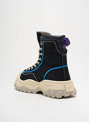 Baskets talon compensé talon de 4 à 6cm noir EYTYS femme