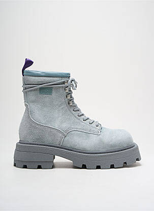 Bottines/boots nubuck talon de 4 à 6cm gris EYTYS femme