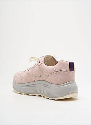 Baskets talon compensé talon de 4 à 6cm rose EYTYS femme