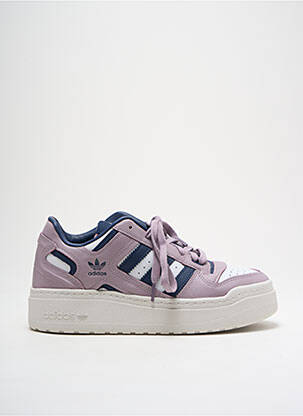 Baskets bout rond talon de 4 à 6cm violet ADIDAS femme