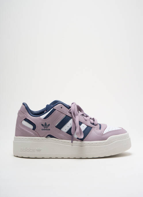 Baskets bout rond talon de 4 à 6cm violet ADIDAS femme