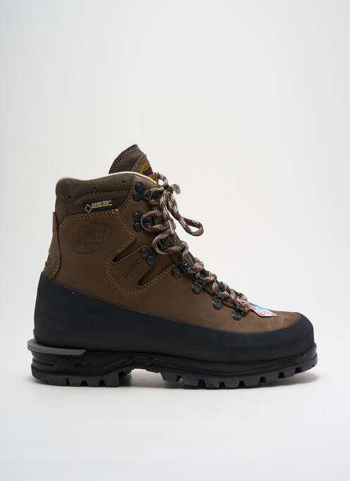 Baskets marron MEINDL pour homme