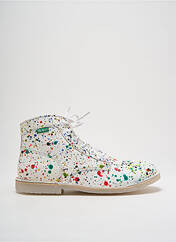 Bottines/Boots blanc KICKERS pour femme seconde vue