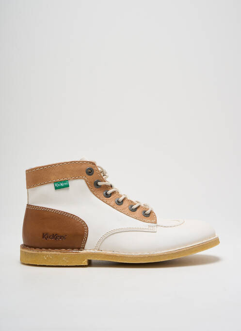 Bottines/Boots blanc KICKERS pour femme