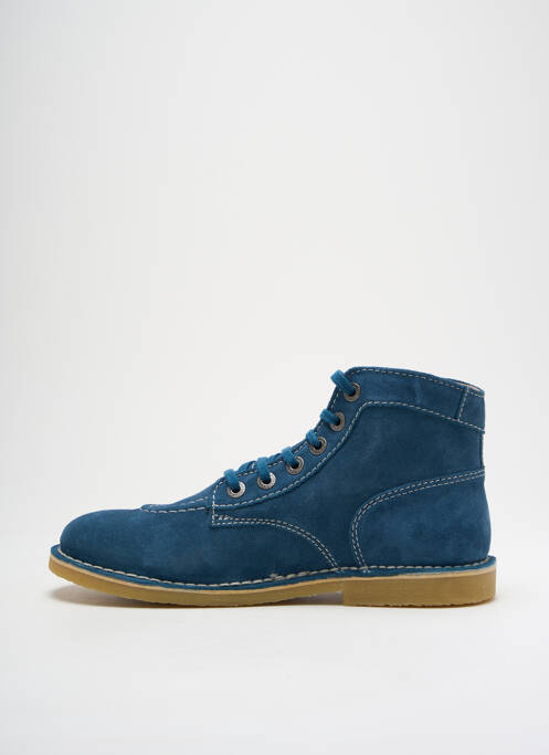 Bottines/Boots bleu KICKERS pour femme