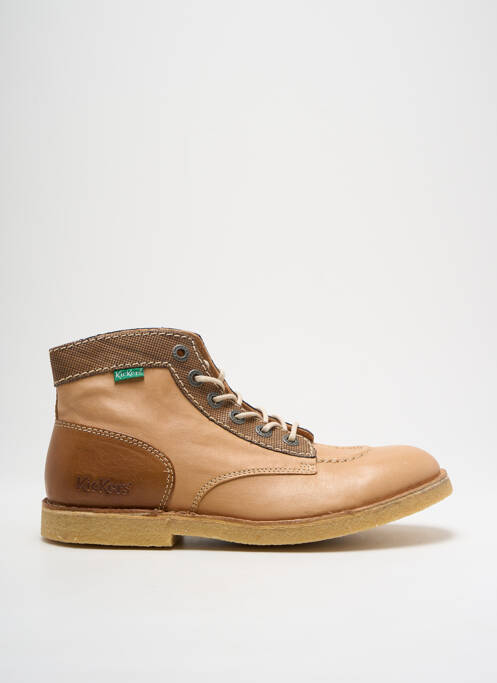 Bottines/Boots beige KICKERS pour femme