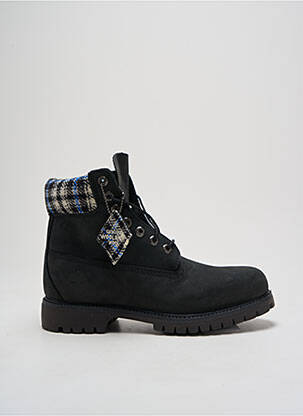 Bottines/boots fermeture lacets talon bas noir TIMBERLAND homme