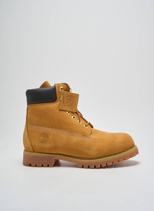 Bottines/Boots jaune TIMBERLAND pour homme