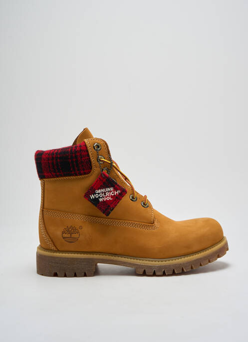 Bottines/Boots jaune TIMBERLAND pour homme