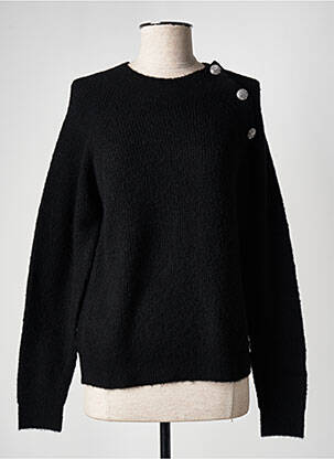 Pull stretch manches longues noir LES P'TITES BOMBES femme