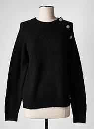Pull stretch manches longues noir LES P'TITES BOMBES femme