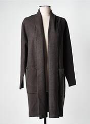 Gilet manches longues gris LES P'TITES BOMBES pour femme seconde vue
