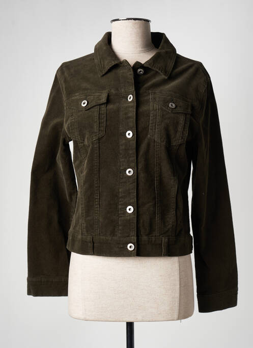 Veste casual vert SARAH JOHN pour femme