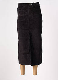 Jupe longue coupe droite noir ONADO femme