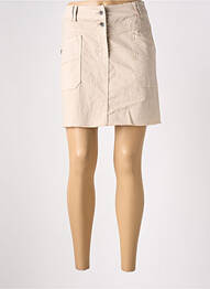 Jupe courte poches beige PAKO LITTO femme