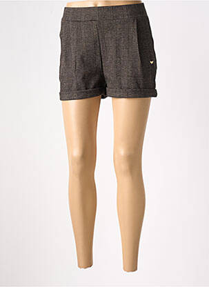 Short taille normale taille normale marron LES P'TITES BOMBES femme
