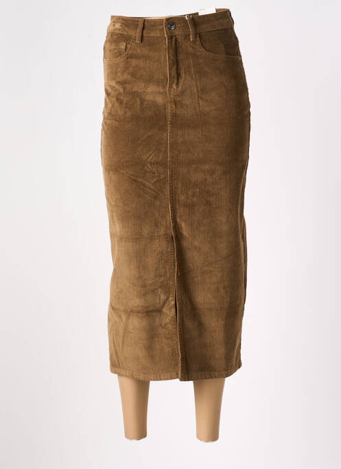 Jupe longue marron ONADO pour femme