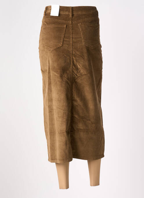 Jupe longue marron ONADO pour femme