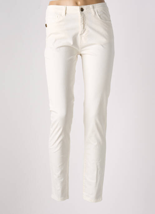 Pantalon slim beige PAKO LITTO pour femme